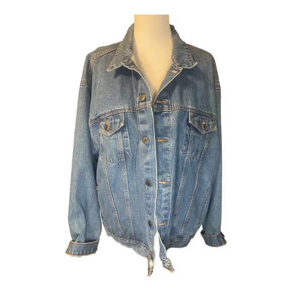 luna pier Jackets & Coats Luna Pier Jean Jacket Poshmark